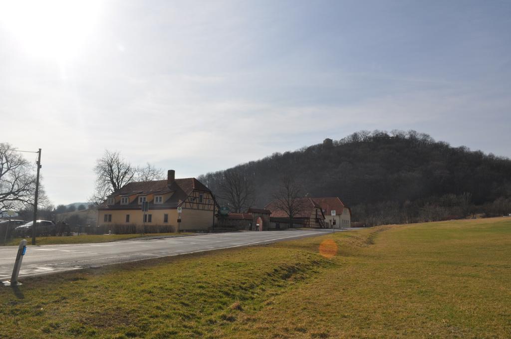 Restaurant & Pension Freudenthal Wandersleben Buitenkant foto